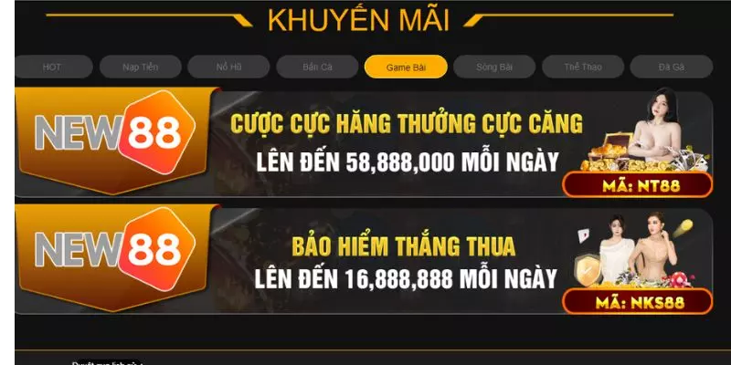 Khuyến mãi casino New88 có gì đặc biệt