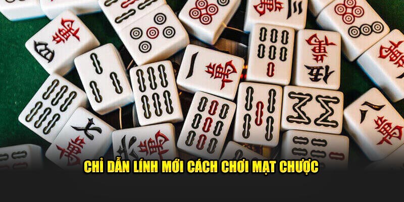 Chỉ dẫn lính mới cách chơi mạt chược